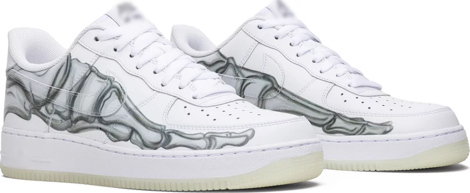 Air Force 1 White Skeleton