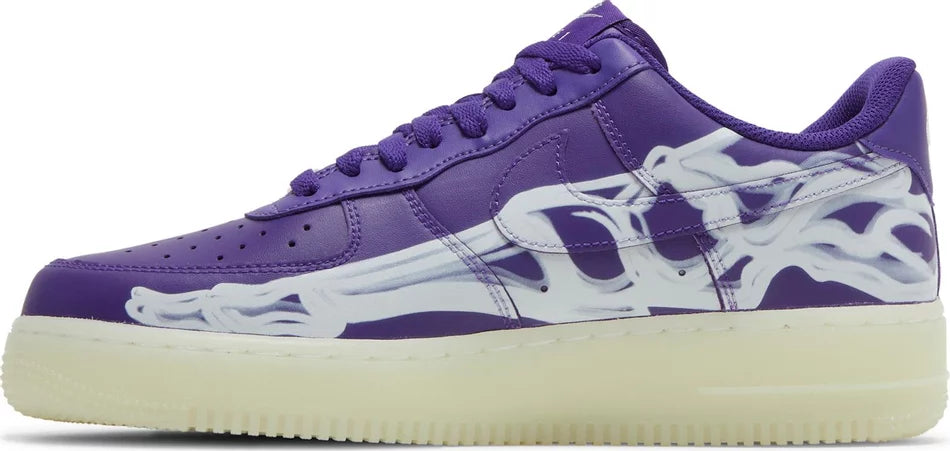 Air Force 1 Purple Skeleton