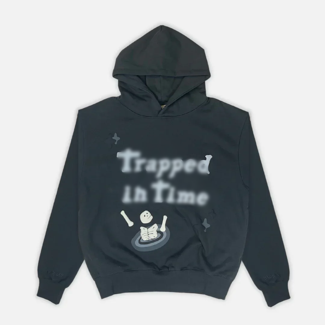 Trapped in Time Hoodie - Navy