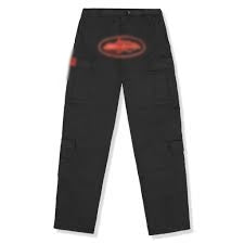 Black + Red Alcatraz Cargos