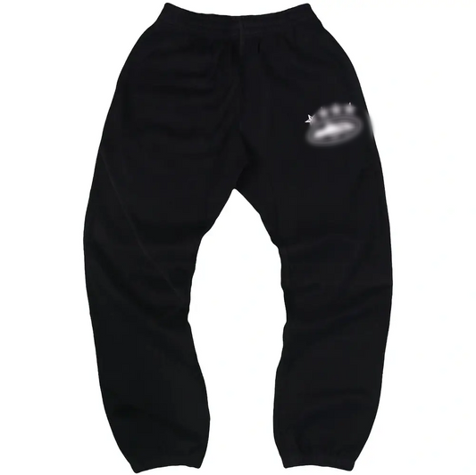 Alcatraz Sweatpants - Black/White