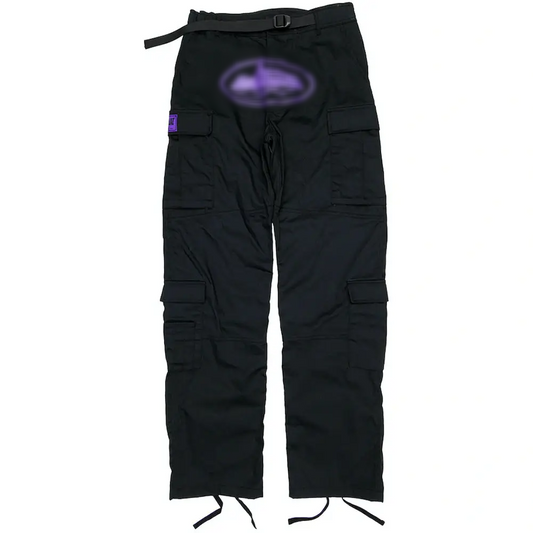 Alcatraz cargos - purple and Black