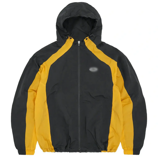 Black/yellow Alcatraz Windbreaker