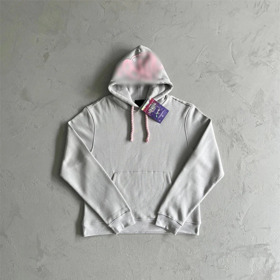 Synawrld tracksuit - Grey/Pink