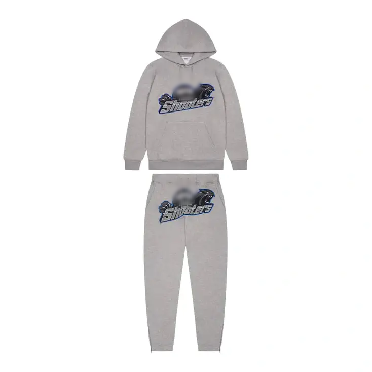 Trapstar London Shooters tracksuit - Grey/Black/Blue