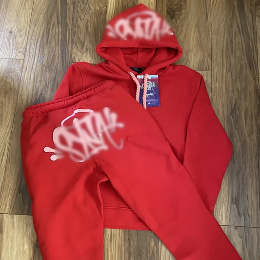 Synawrld tracksuit - Red