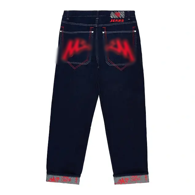 Graphic -2 Jeans - Red