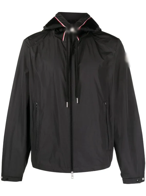 MCCLIZZY Black Windbreaker