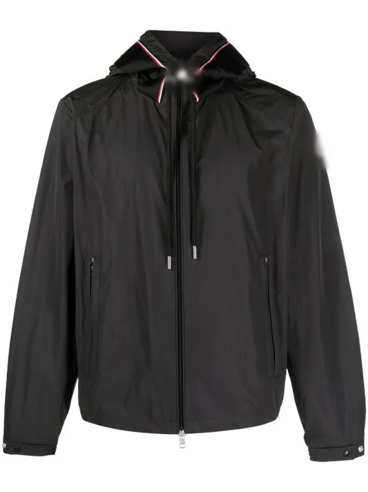 MCCLIZZY Black Windbreaker