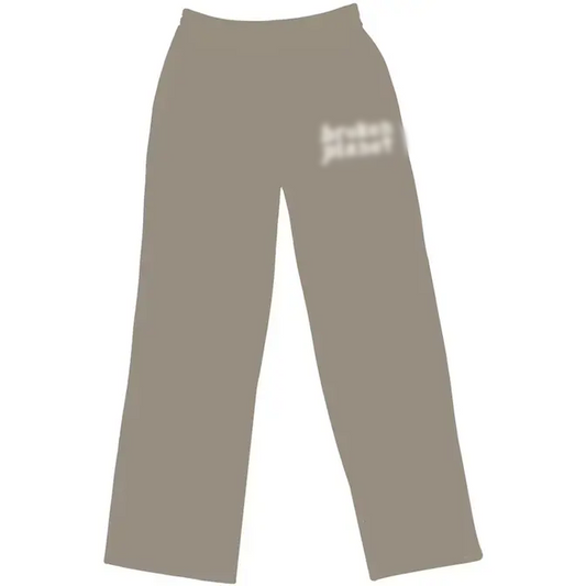 BRKN PLNT - Beige sweatpants