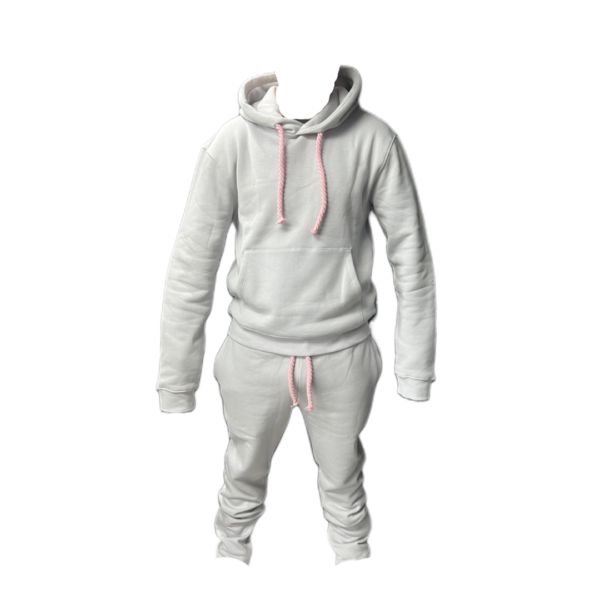 Synawrld tracksuit - Grey/Pink